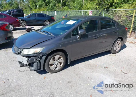 2015 Honda Civic Lx z USA, uszkodzony, nr VIN 19XFB2F50FE053915